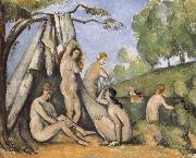 Paul Cezanne Bath woman who oil painting on canvas